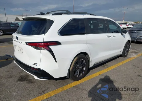 2021 Toyota Sienna Xse from USA, damaged, VIN 5TDDRKEC0MS054133